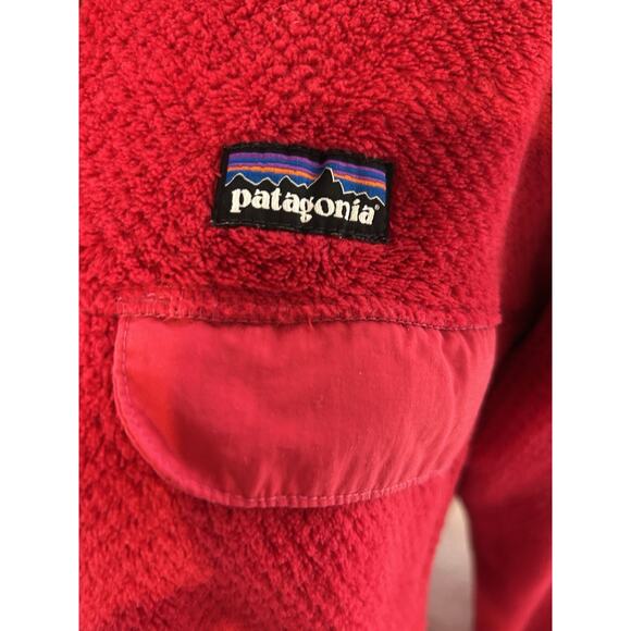 Patagonia Sweater Womens Medium Pink Fleece Snap-T Pullover. Soft & Comfortable - Picture 8 of 14